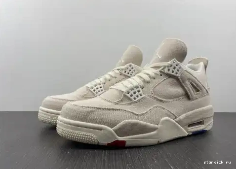DQ4909-100 Jordan Canvas 4 Retro (W) Blank DQ4909-100 0426